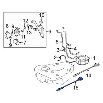 Audi OE - Rear Oxygen Sensor