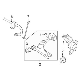 Audi OE - Front Suspension - Suspension Components
