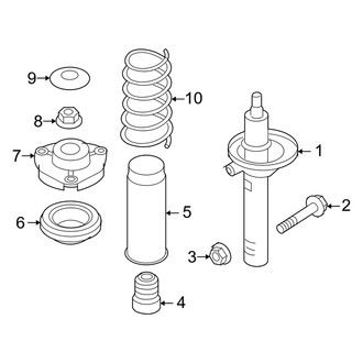 Audi OE - Front Suspension - Struts & Components