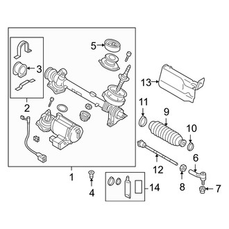 Audi OE - Steering Gear & Linkage
