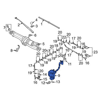 Audi OE - Washer Fluid Reservoir