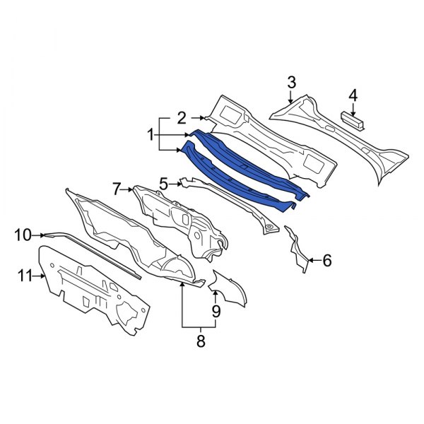 Cowl Panel