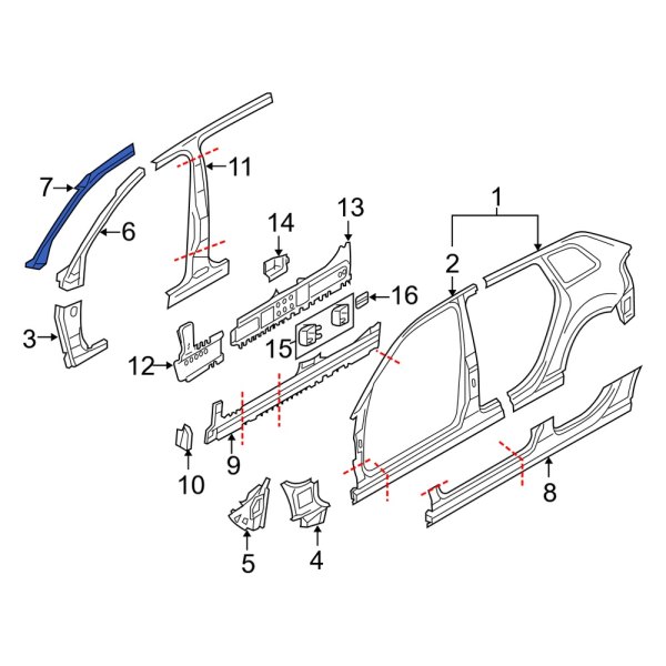 Body A-Pillar Reinforcement