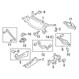 Audi OE - Rear Suspension - Suspension Components
