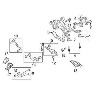 Audi OE - Rear Suspension - Suspension Components