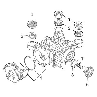Audi OE - Rear Suspension - Axle & Differential