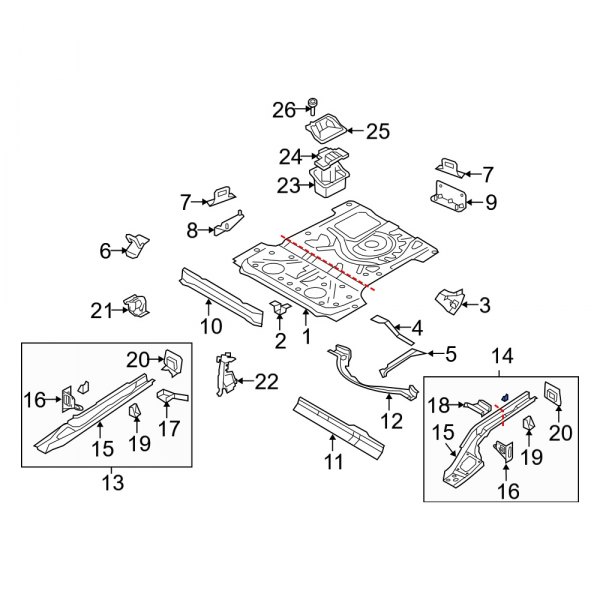 Frame Side Member Assembly