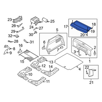 Audi OE - Rear Cargo Cover