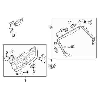Audi OE - Lift Gate - Interior Trim
