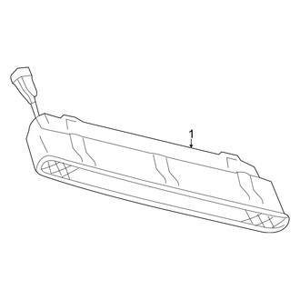 Audi OE - Rear Lamps - High Mounted Stop Lamp (Hatchback)