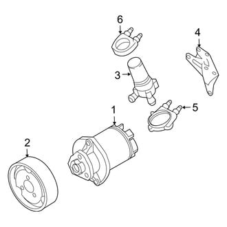 Audi OE - Cooling - Water Pump (Base 3.2L)