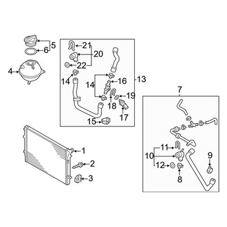 Audi OE - Cooling - Radiator & Components