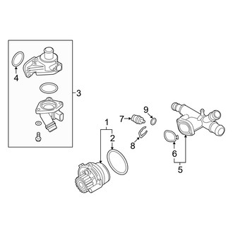 Audi OE - Cooling - Water Pump