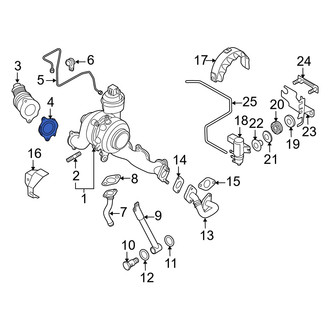 Audi OE - Turbocharger Gasket