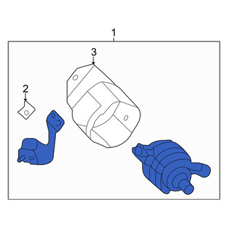Audi OE - Engine Auxiliary Water Pump