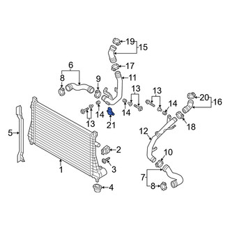 Audi OE - Turbocharger Boost Sensor