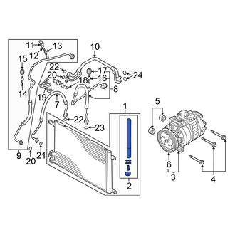 Audi OE - A/C Receiver Drier