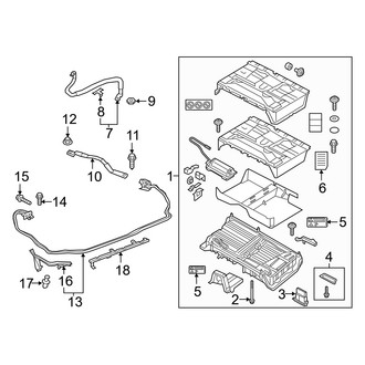 Audi OE - Electrical - Battery (High Voltage), (Premium / Premium Plus / Prestige)