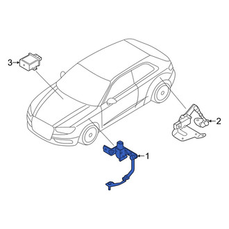Audi OE - Front Left Headlight Level Sensor
