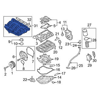 Audi OE - Engine Intake Manifold