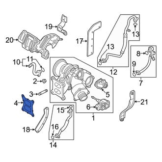 Audi OE - Turbocharger Gasket