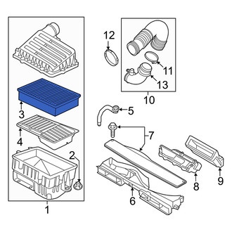 Audi OE - Engine Air Filter