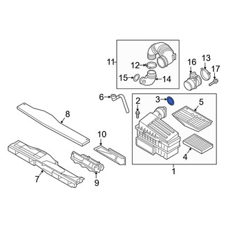 Audi OE - Mass Air Flow Sensor O-Ring