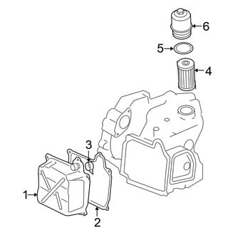 Audi OE - Engine / Transaxle - Transaxle Parts (Sedan)