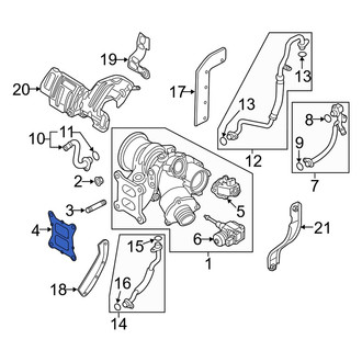 Audi OE - Turbocharger Gasket