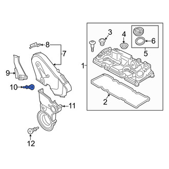Audi OE - Engine Timing Cover Bolt