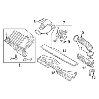 Audi OE - Engine / Transaxle - Air Intake