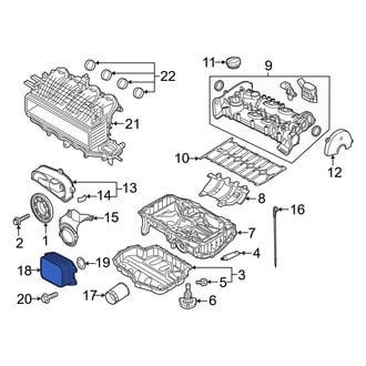 Audi OE - Engine Oil Cooler