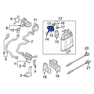 Audi OE - Vapor Canister Vent Solenoid