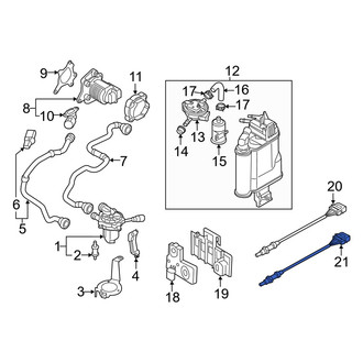 Audi OE - Rear Oxygen Sensor