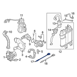 Audi OE - Rear Oxygen Sensor