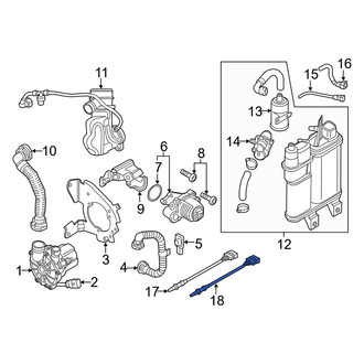 Audi OE - Rear Oxygen Sensor