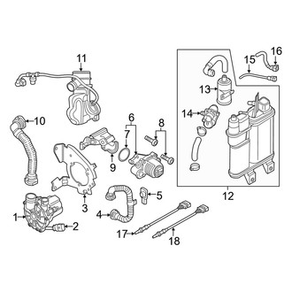 Audi OE - Emission System - Emission Components