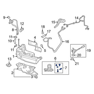 Audi OE - Diesel Exhaust Fluid (DEF) Pump Hardware Kit