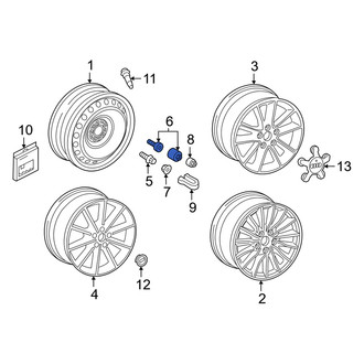 Audi OE - Wheel Lug Bolt