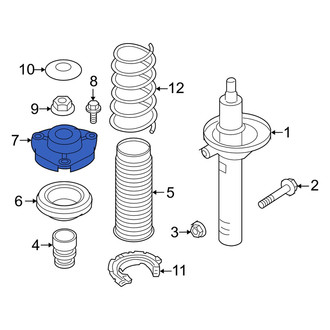 Audi OE - Front Suspension Strut Mount