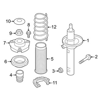 Audi OE - Front Suspension - Struts & Components