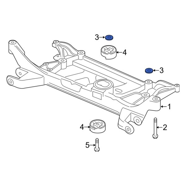 Suspension Subframe Washer