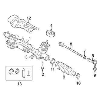 Audi OE - Steering Gear & Linkage