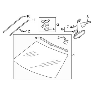 Audi OE - Windshield - Glass (Premium / Premium Plus / Prestige)