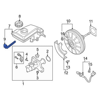 Audi OE - Brake Fluid Level Sensor