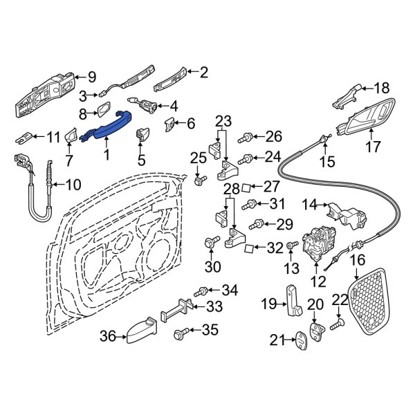 Interior Door Handle