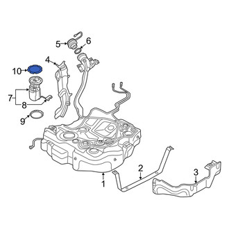 Audi OE - Fuel Tank Lock Ring