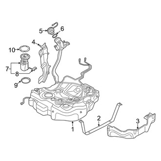 Audi OE - Fuel System Components (Sedan)