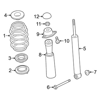 Audi OE - Rear Suspension - Shocks & Components