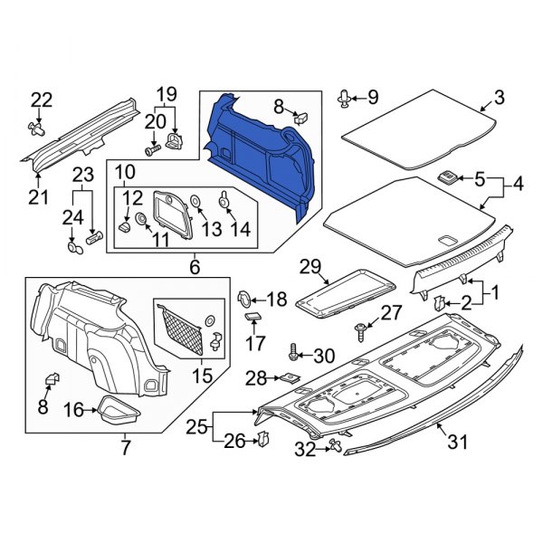 Trunk Trim Panel